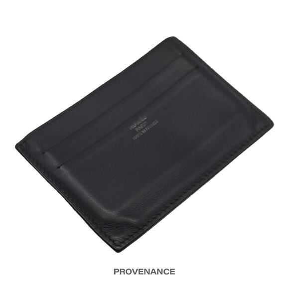 🔴 Hermes Citizen Twill Card Wallet - Vert Rousseau Swift - Picture 5 of 6